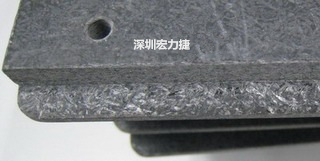 可加工性的合成石，可以用CNC洗出想要的形狀與機(jī)構(gòu)，可以媲美鋁合金