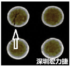  圖5：BGA元件制造商提供的外形圖。