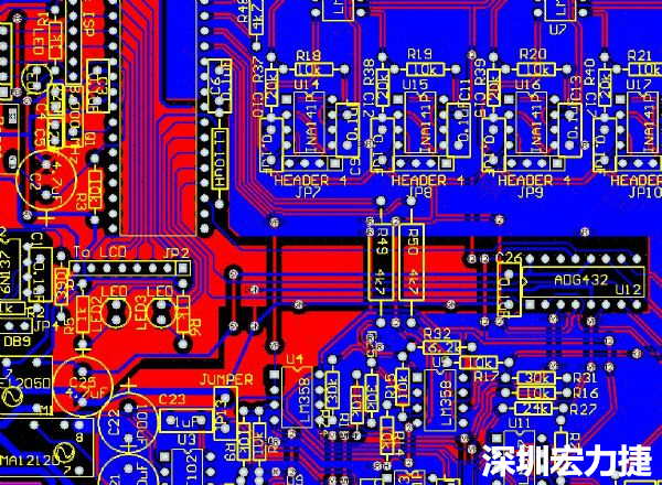 一般產(chǎn)品的PCB設(shè)計(jì)，多數(shù)先決定元件布局，再進(jìn)行線(xiàn)路連接，于元件位置就先改善干擾問(wèn)題，再?gòu)木€(xiàn)路細(xì)節(jié)著手改善產(chǎn)品。