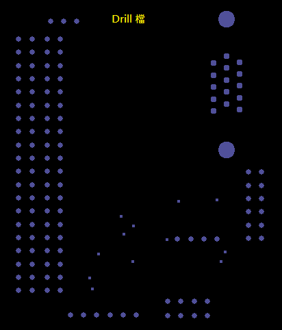 產(chǎn)生Drill File及 Map File 的Gerber 檔案，此會產(chǎn)生描述此PCB所用到的鉆孔的孔徑尺寸及鉆孔的座標資訊。