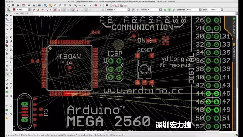 CadSoft EAGLE是一款專業(yè)的印刷電路板(PCB)設(shè)計軟件，低成本、便于使用、功能強大。